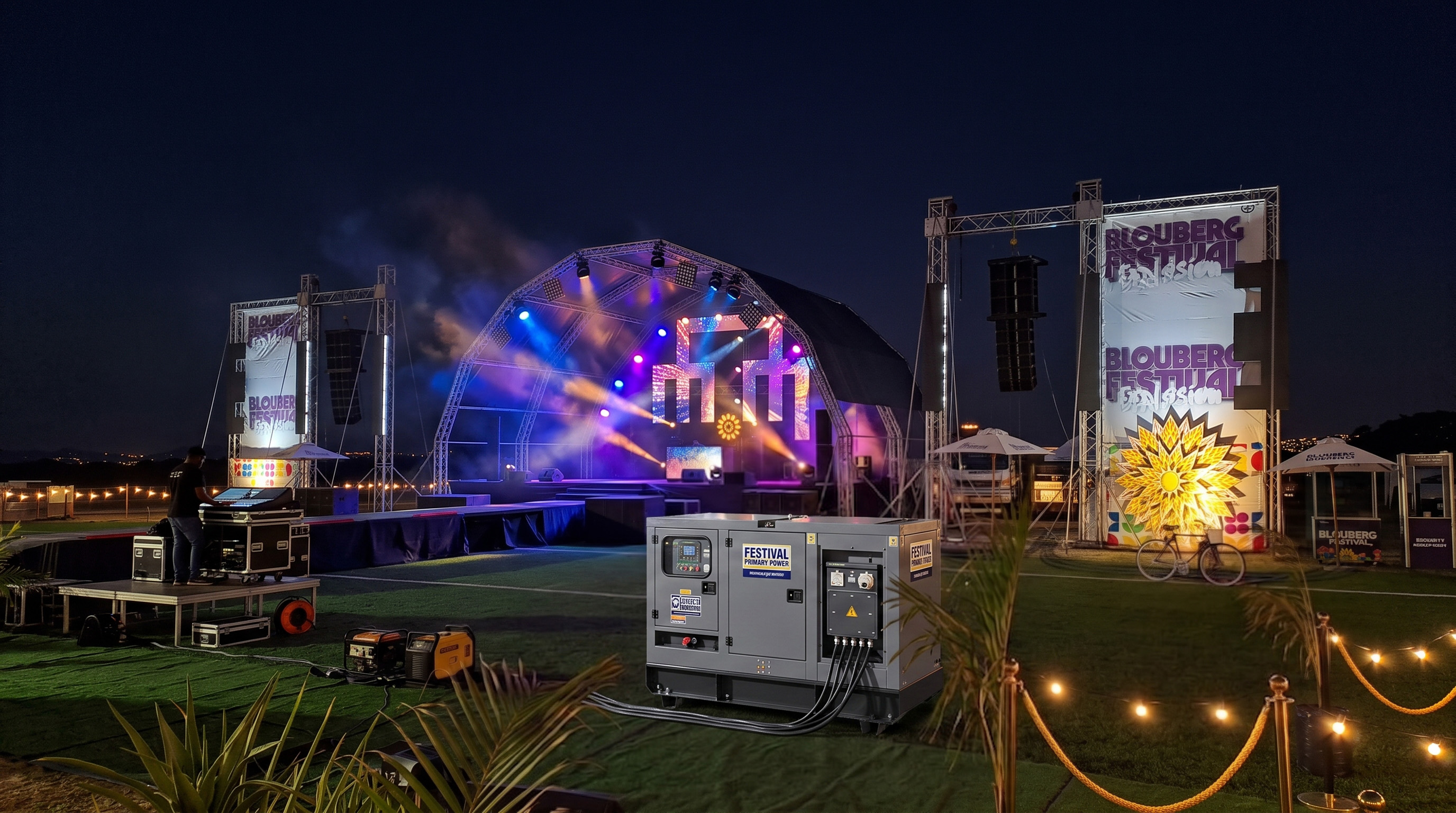 Generator hire and power solutions
